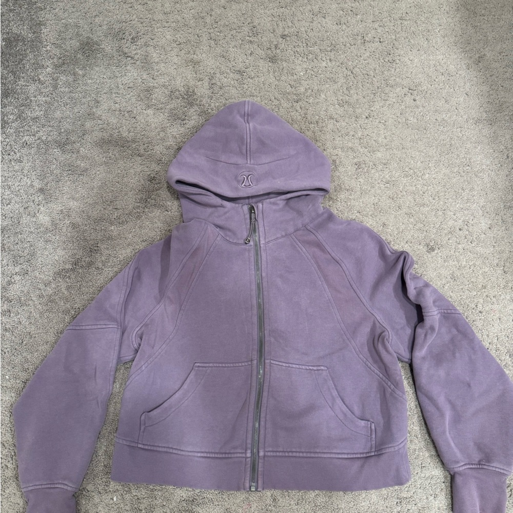 Lululemon full zip scuba * dusky lavender